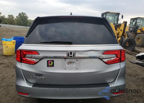 2020 Honda Odyssey Ex z USA, uszkodzony, nr VIN 5FNRL6H51LB005084